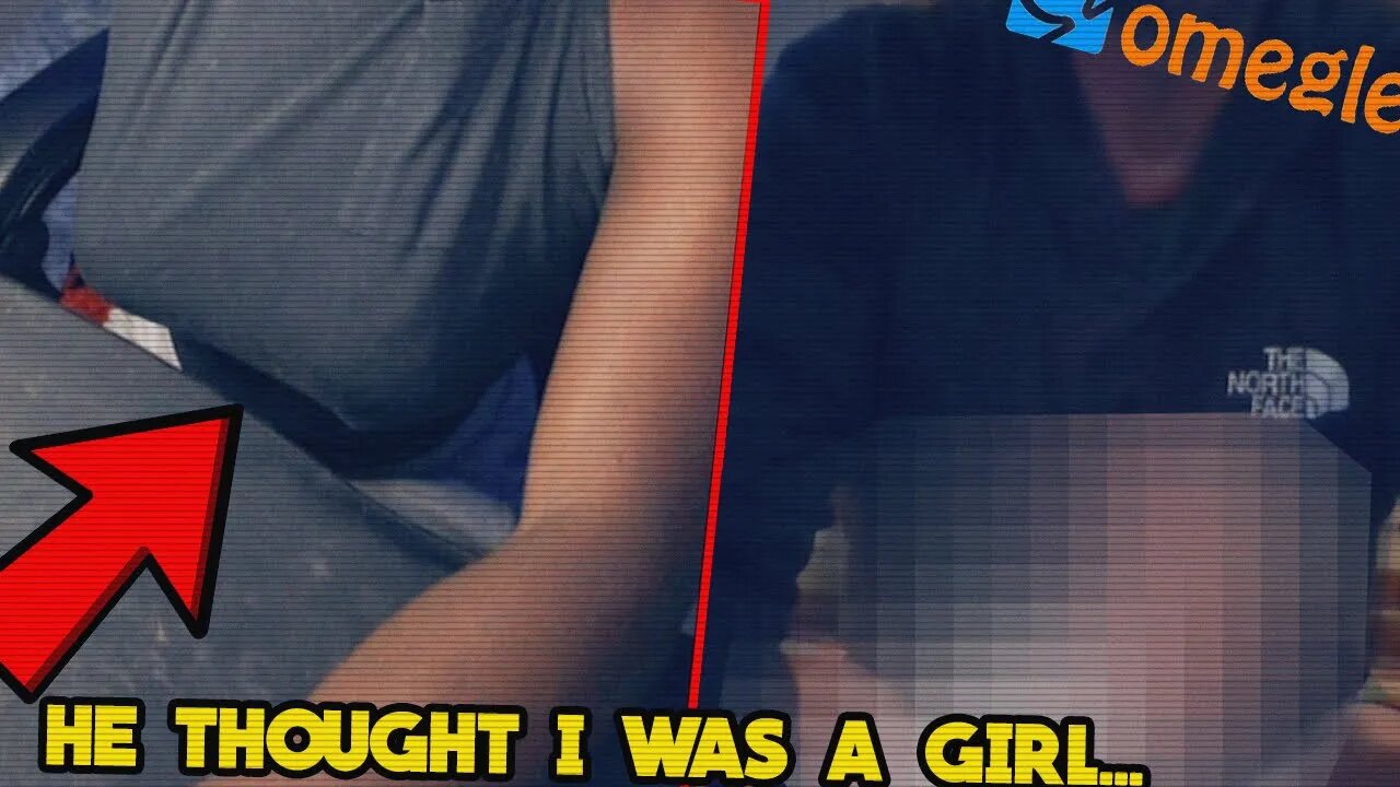 CATFISHING AS A GIRL On Omegle *GONEWRONG*