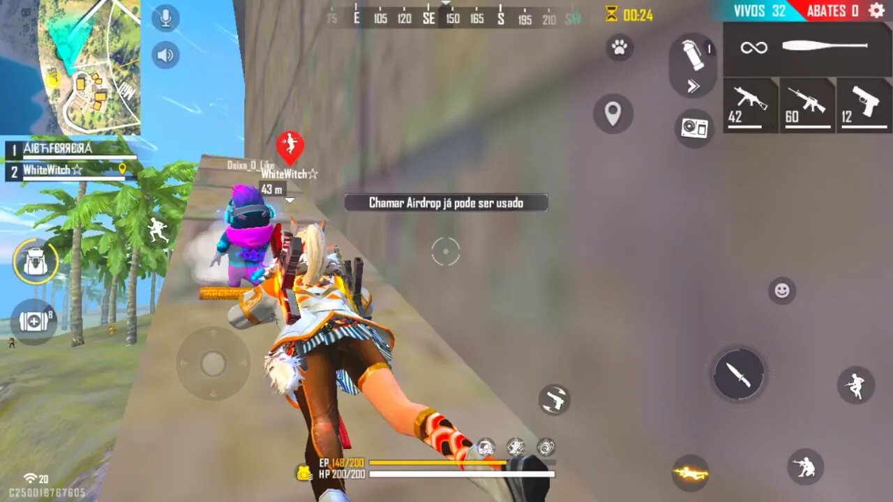TOCANDO AGORA ASSISTIR MAIS TARDE ADICIONAR À FILA 🔴FREE FIRE AO VIVO🔴FINALMENTE A ATUALIZAÇÃO