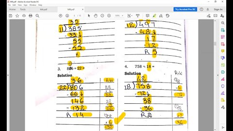 Class 4th Maths B Zoom Online Class 1 Dec 2020