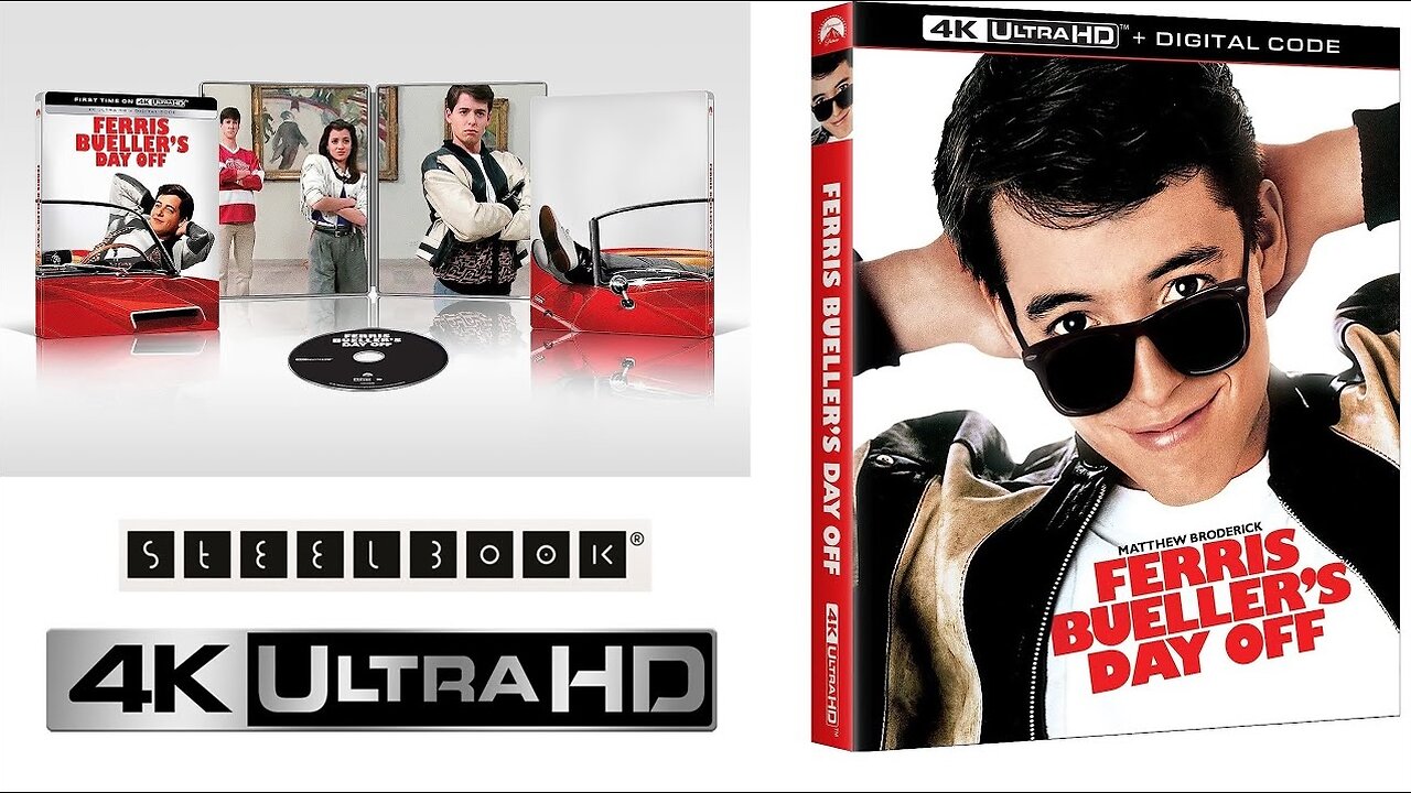 Ferris Bueller's Day Off [4K UHD + Digital Code] Matthew Broderick