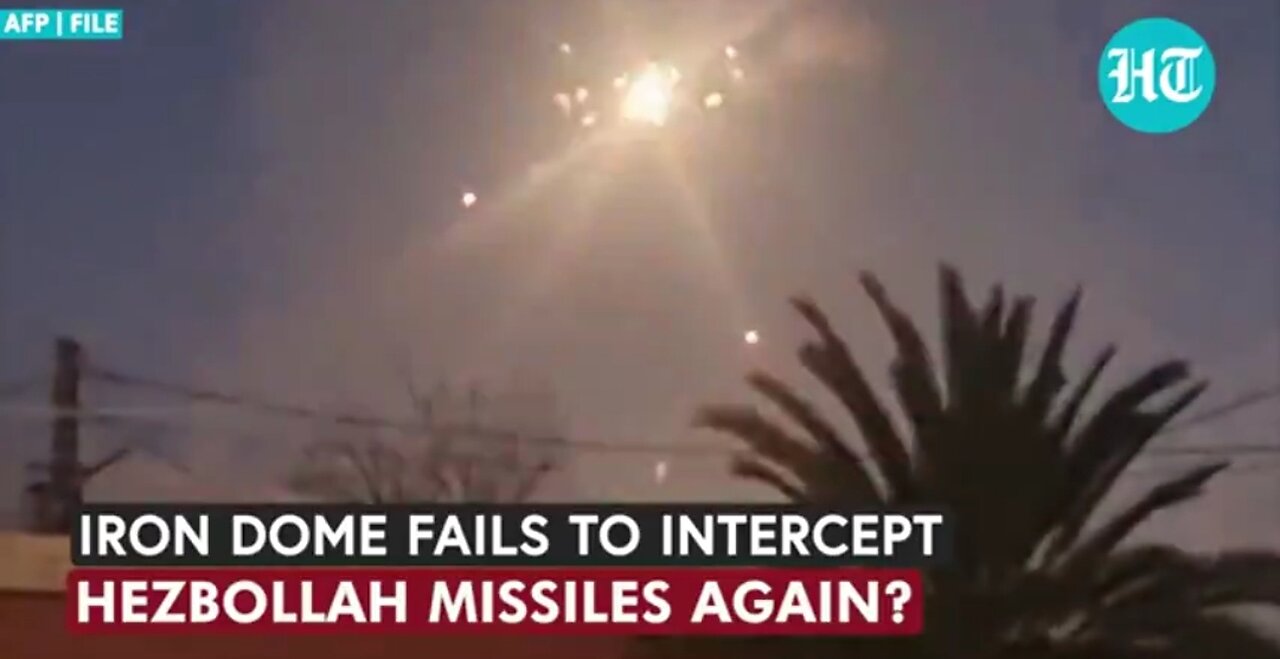 HEZBOLLAH’S KATYUSHA ROCKET BARRAGE TARGETS ISRAEL’S MILITARY HQS; FIRE IN SEVERAL AREAS 🔥