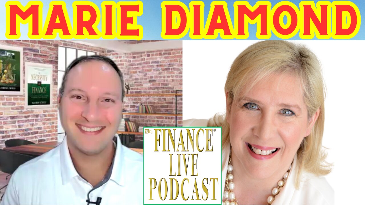 Dr. Finance Live Podcast Episode 49 - Marie Diamond Interview - The Secret Star - Feng Shui Master