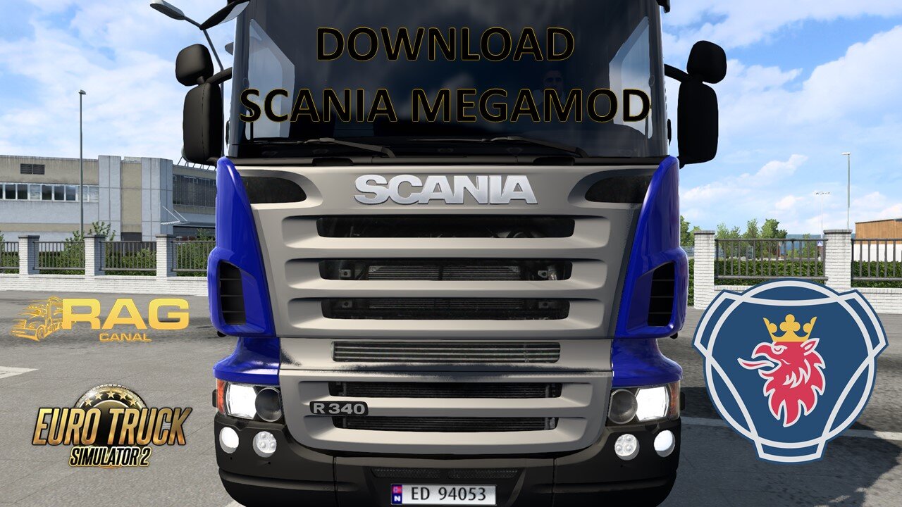 100% Mods Free: Scania Megamod - Mais de 70 Opcionais!!!!