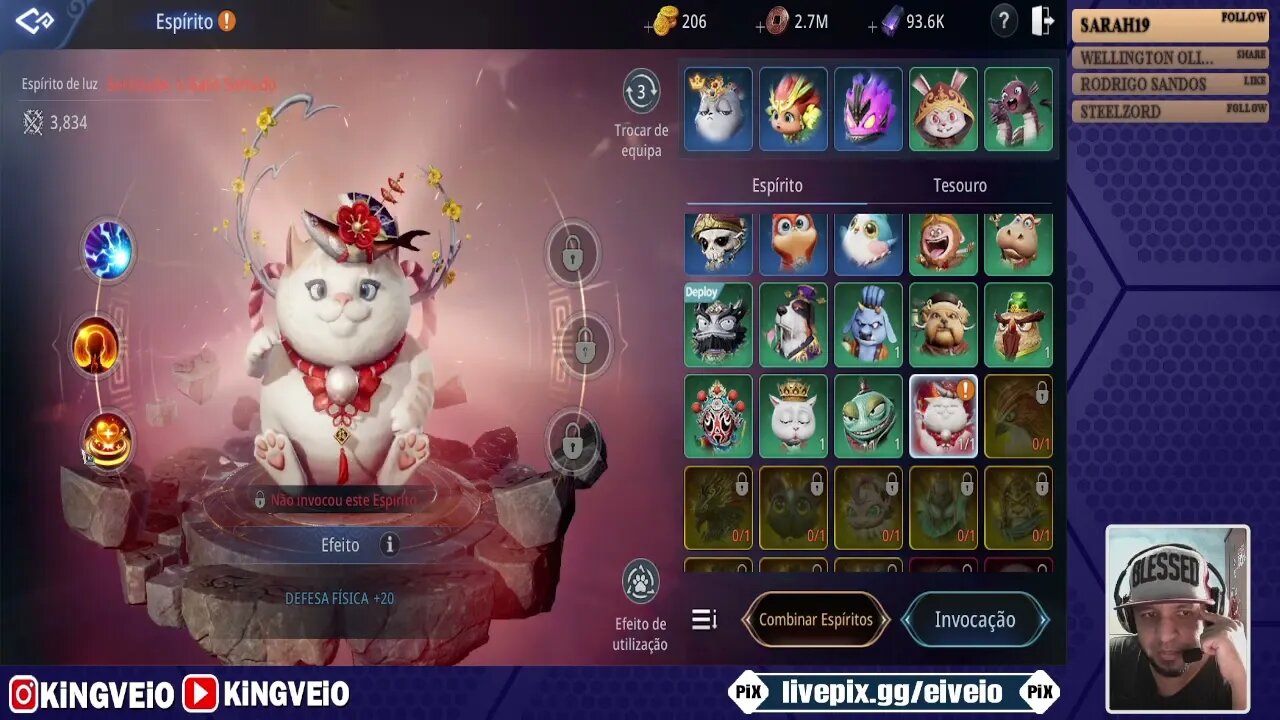 Abrindo caixa de pet EPICO no Mir4