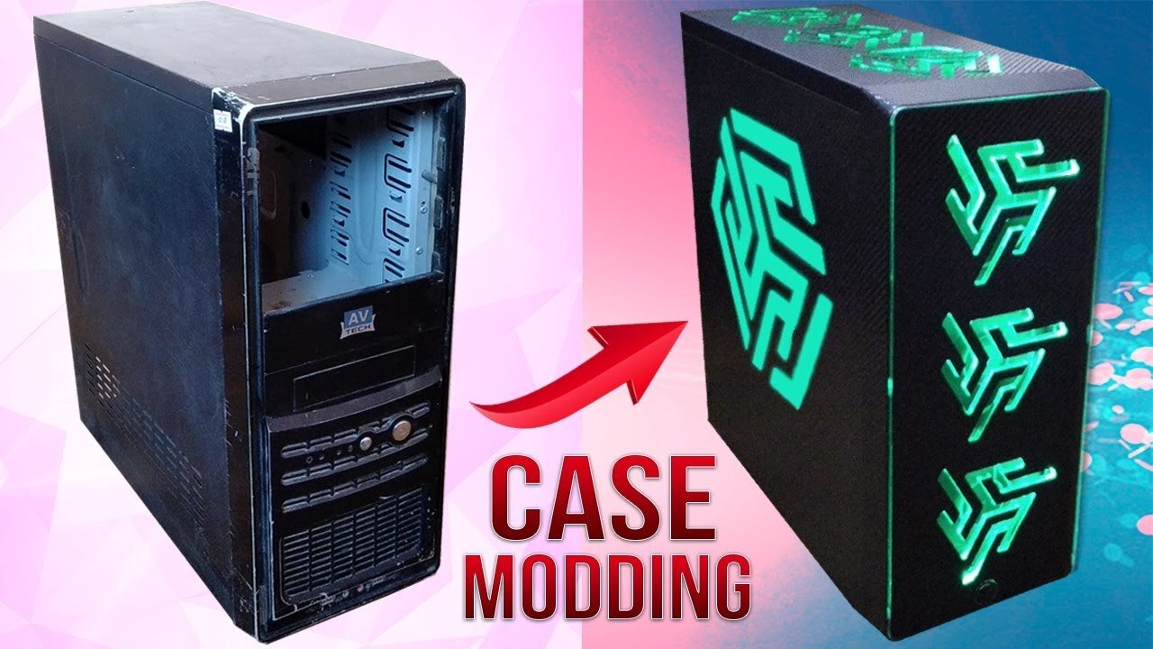 PC CASE MODDING ( The second part )
