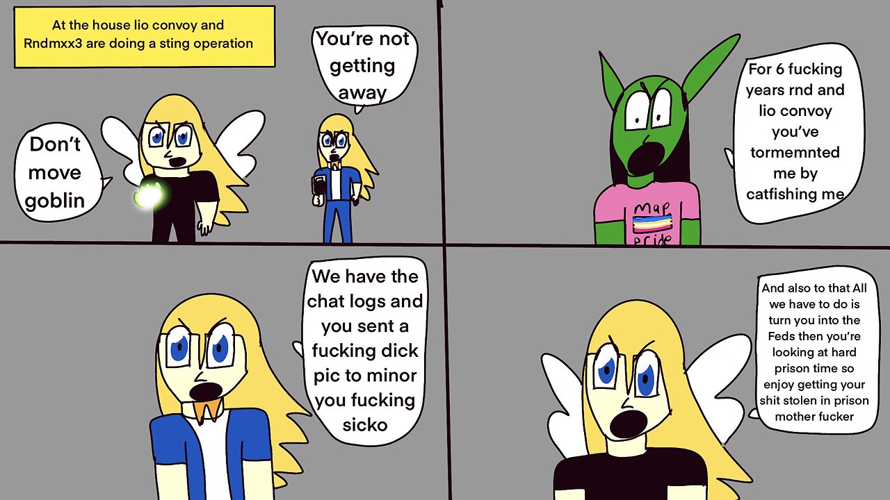 Rndmxx3 and lio convoy bust goblin raxx at a sting