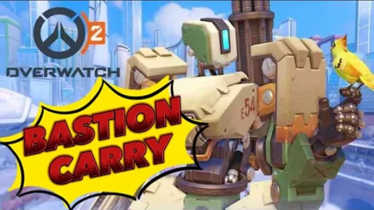 Epic Bastion Carry in Overwatch 2 on Console