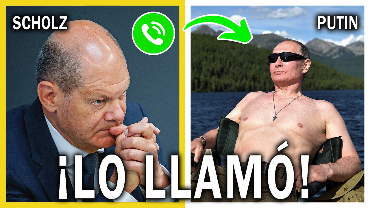 ¡LO LLAMÓ! Acorralado, Scholz restableció el contacto telefónico con Putin - DMP VIVO 195