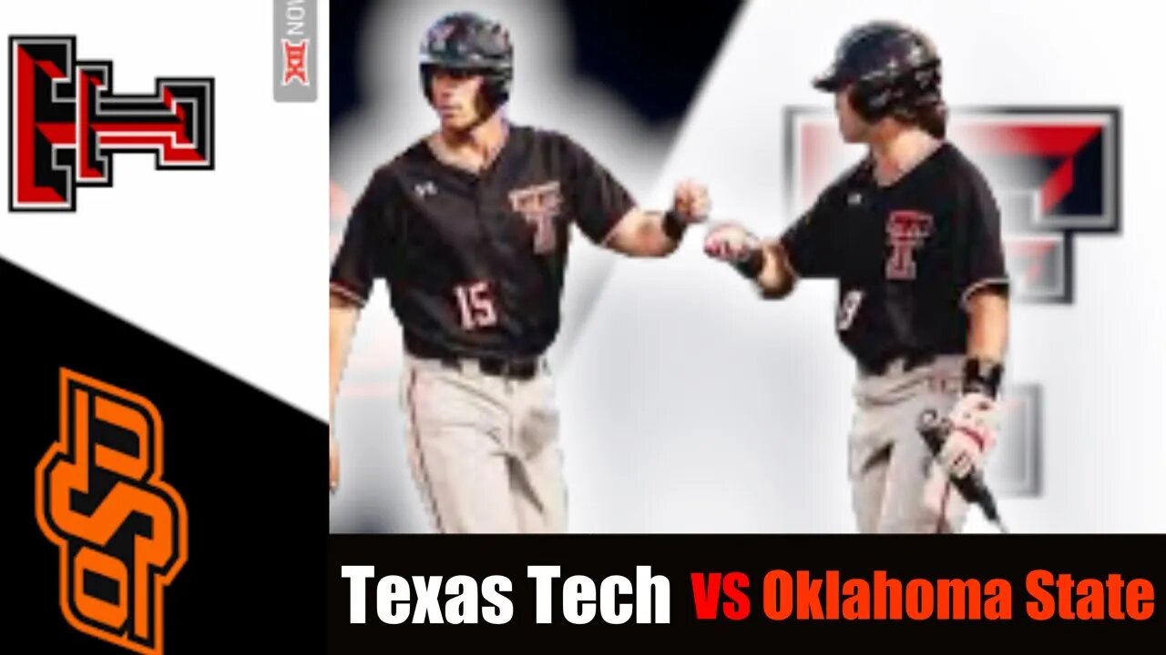 #9 Texas Tech vs #3 Oklahoma State Highlights (GREAT GAME!) | 2022 College Baseball Highlights