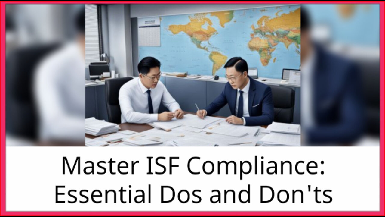 Mastering ISF Compliance: Dos and Don'ts for Importers