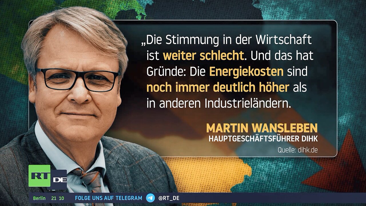 "Schlechte Stimmung": Führende deutsche Wirtschaftsinstitute senken Prognosen für 2024 drastisch