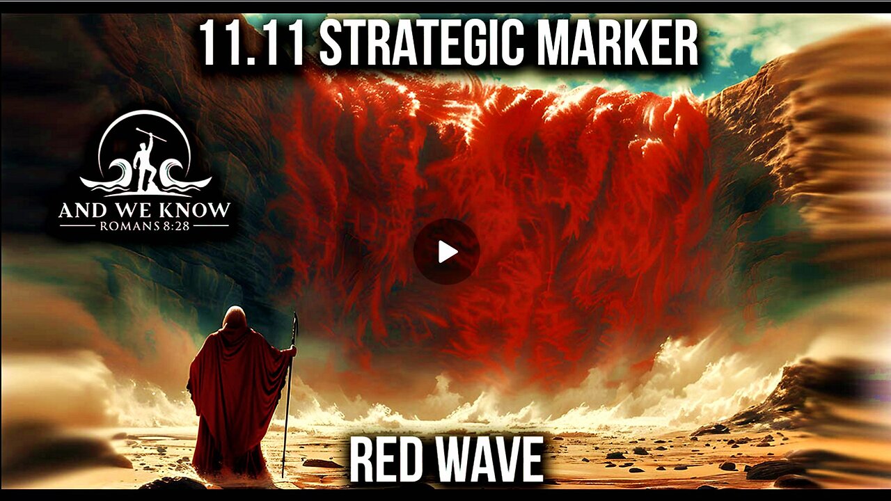 1.12.24: Marker set. Checkmate, RED WAVE, HOUSE victory, Patel, Homan, Walz, and more, PRAY!