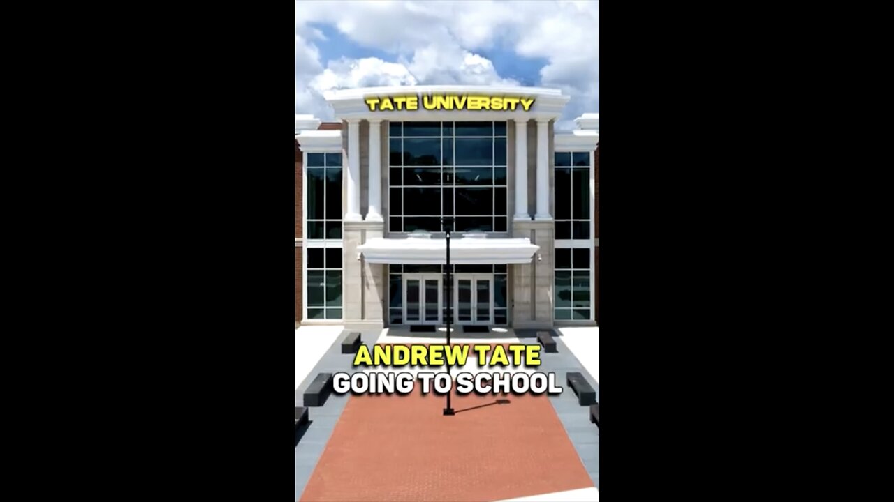 ANDREW TATE GOES TO SCHOOL