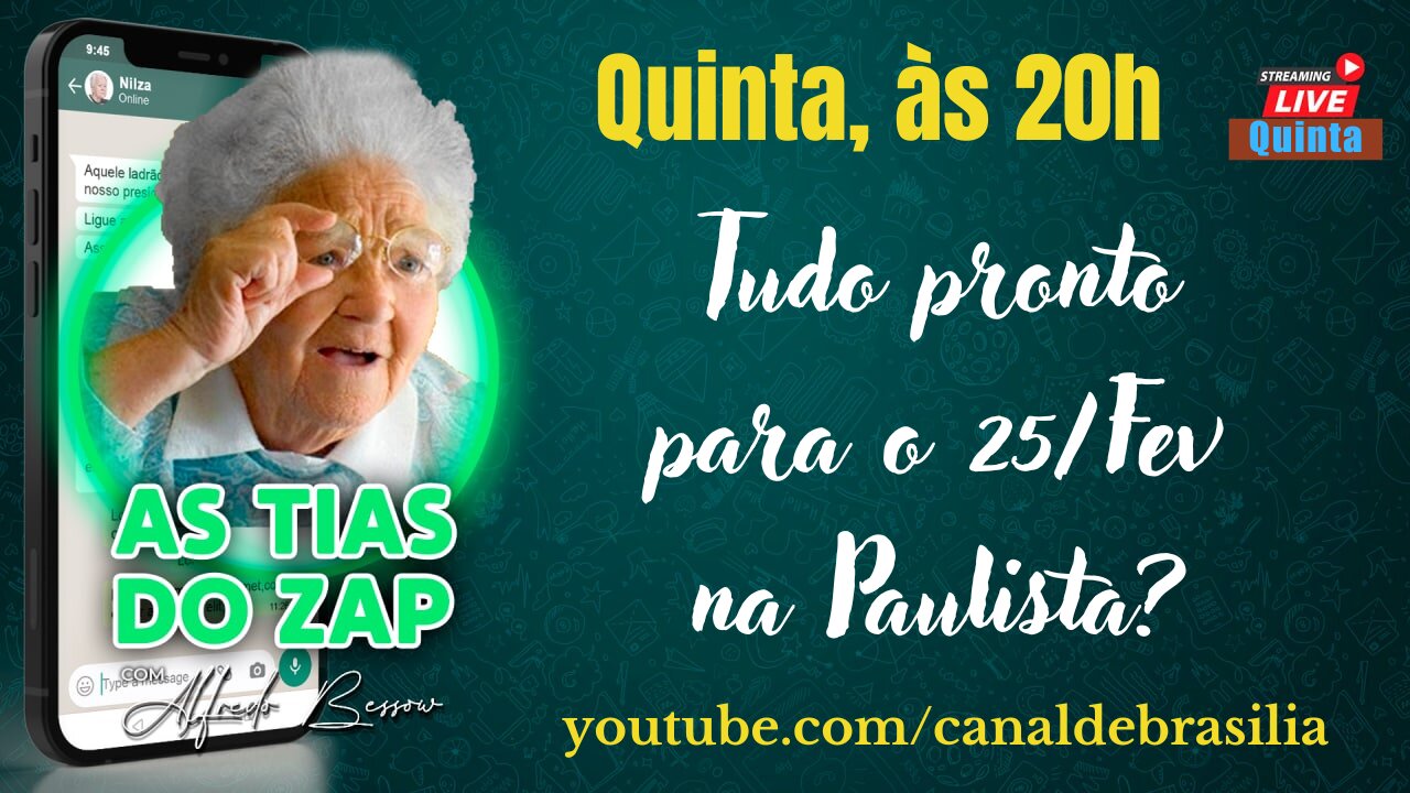 Tudo pronto para o 25/Fev na Paulista?