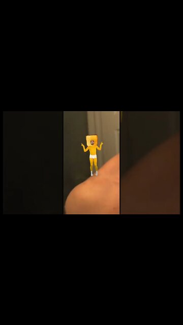 Dancing Donald Glover on my shoulder