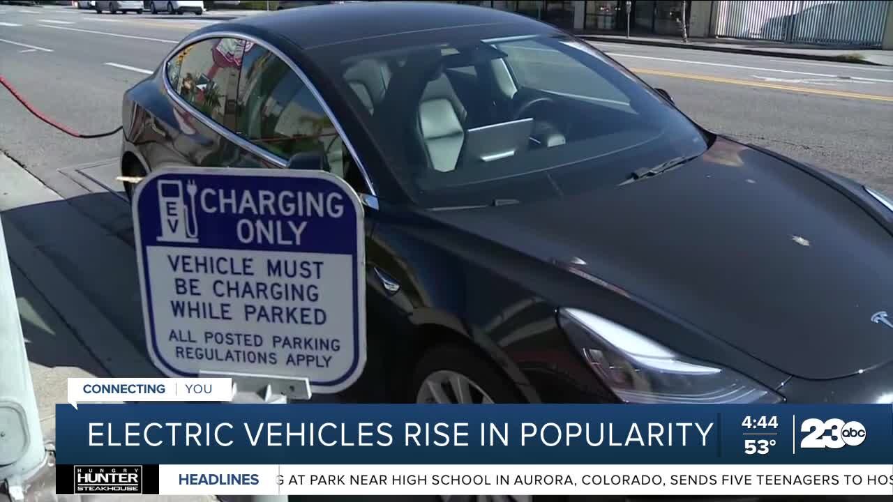 Rising gas prices leading to growing popularity of electric vehicles