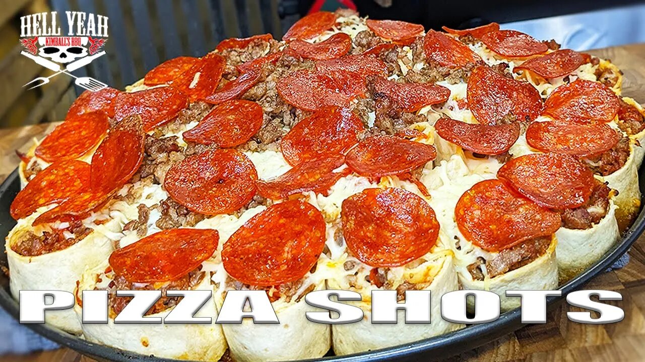 Pizza Shots recipe for any grill (Easy & Delicious)