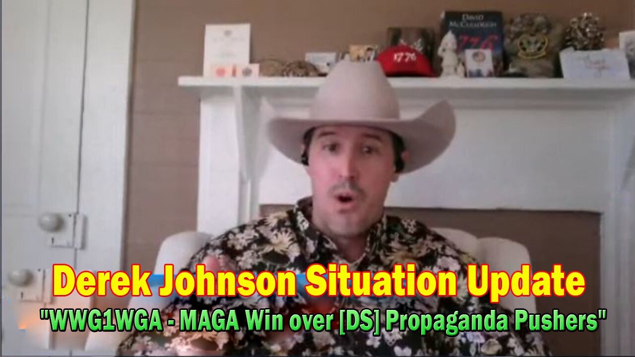 Derek Johnson Situation Update 10.23.24: "WWG1WGA - MAGA Win over [DS] Propaganda Pushers"