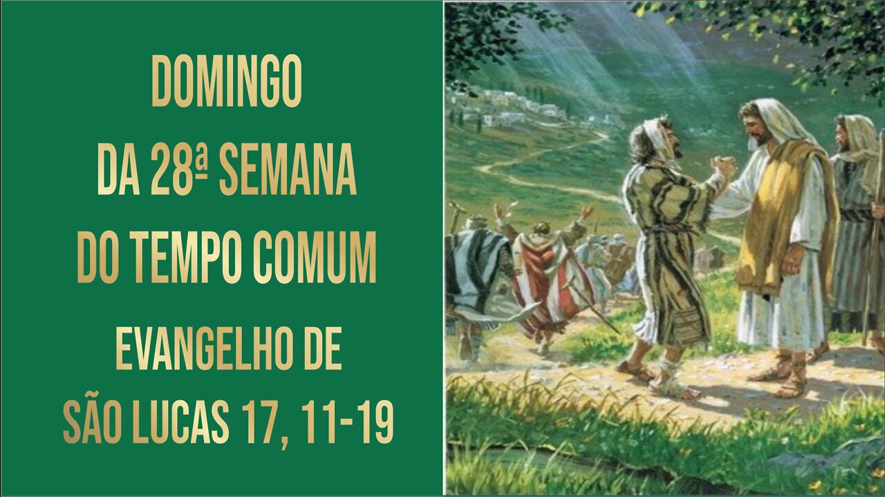 Domingo da 28ª Semana do Tempo Comum - Ano C