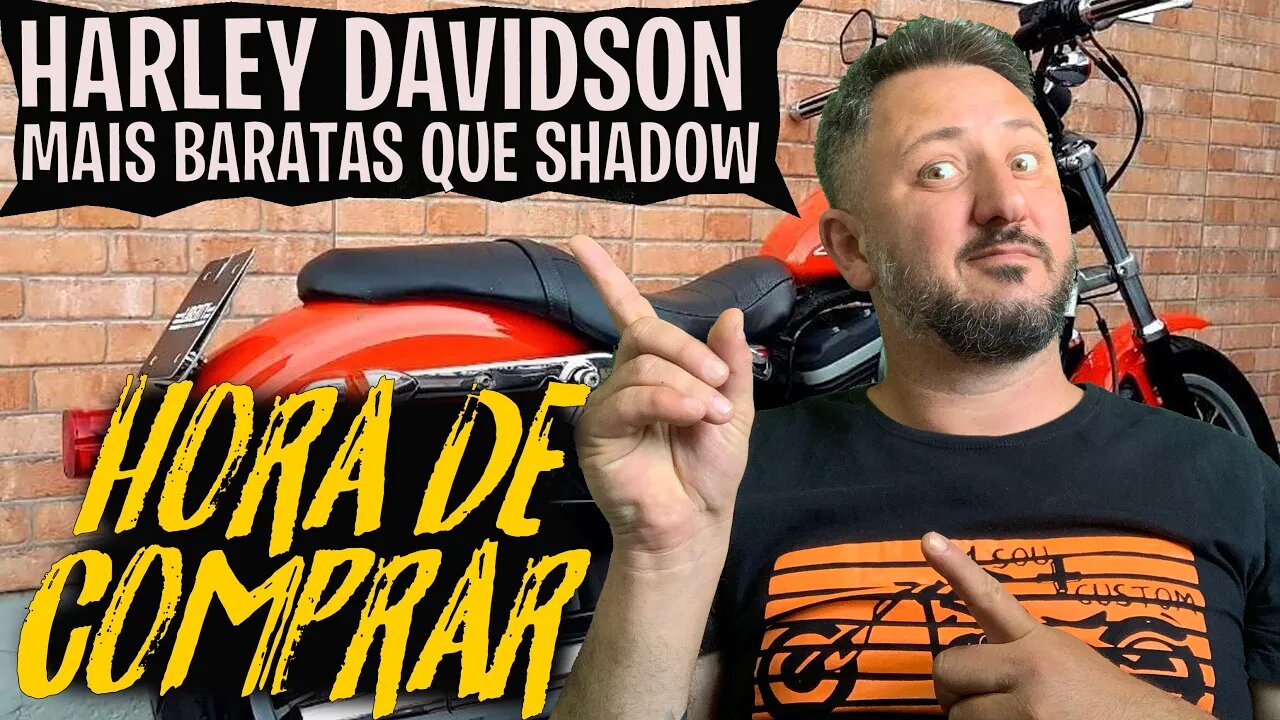 Harley Davidson MAIS BARATAS que SHADOW: Achei 7 motos por menos de 30 mil