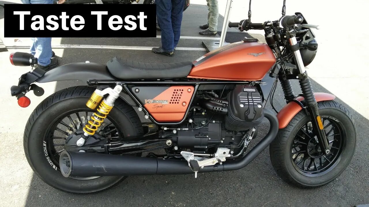 Moto Guzzi V9 Bobber Sport '20 | Taste Test