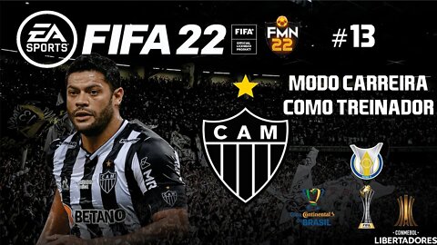 FIFA 22 Modo carreira com o ATLÉTICO MG! Semifinal da libertadores!⚽#13