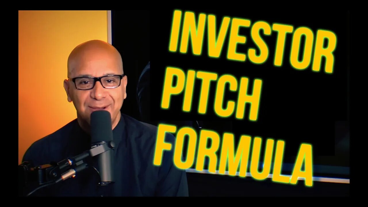 Use this Formula to Pitch Investors