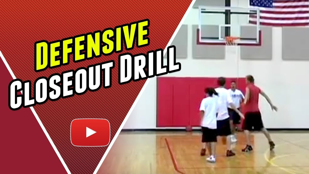 Basketball Defense - Closeout Drill - Coach Al Sokaitis