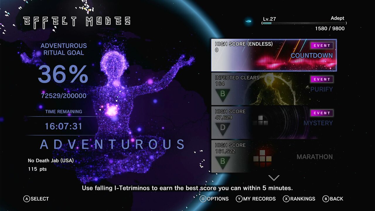 Tetris Effect Connected - Adventurous Ritual - Mystery Event 04