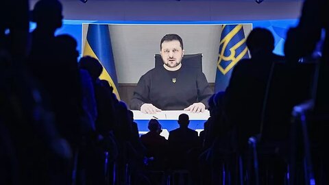 Ukraine's president Zelensky addresses Davos forum after fatal helicopter crash?