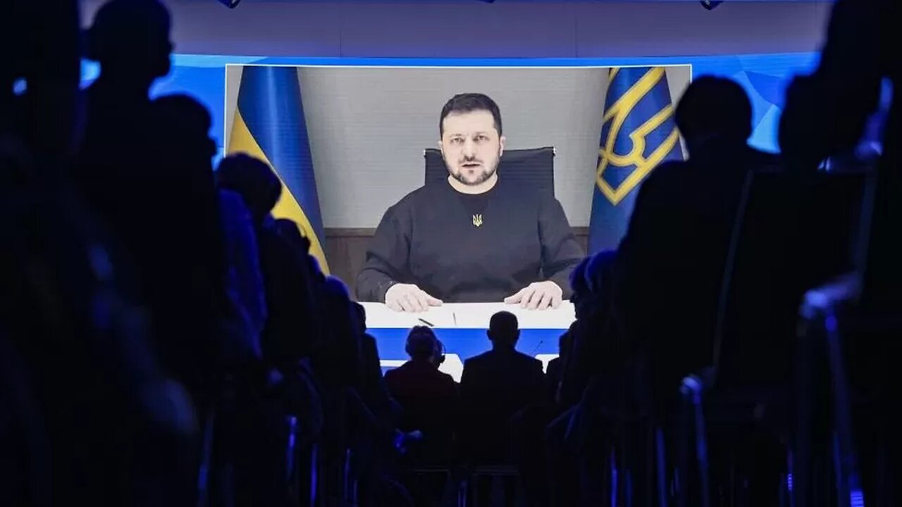 Ukraine's president Zelensky addresses Davos forum after fatal helicopter crash?