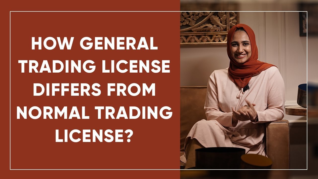 How general trading license differs from normal trading license?