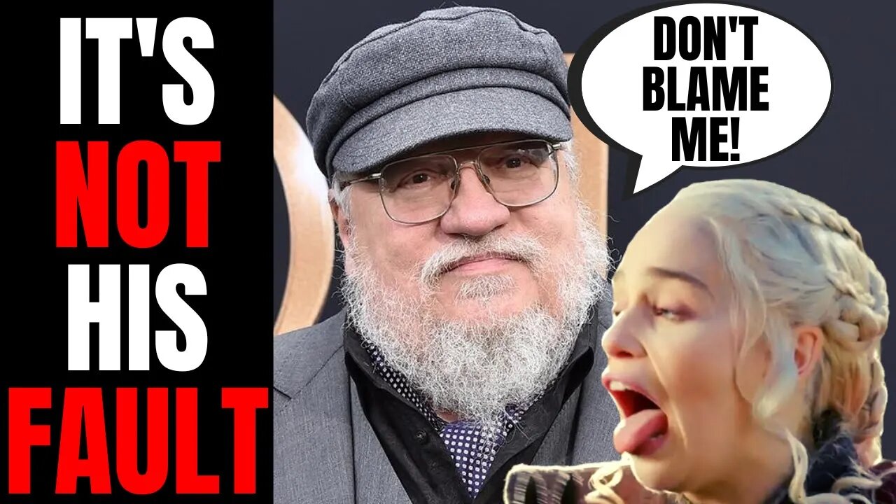 George RR Martin Says Game Of Thrones DISASTER Wasn't His Fault | Woke House Of Dragons Coming Next!