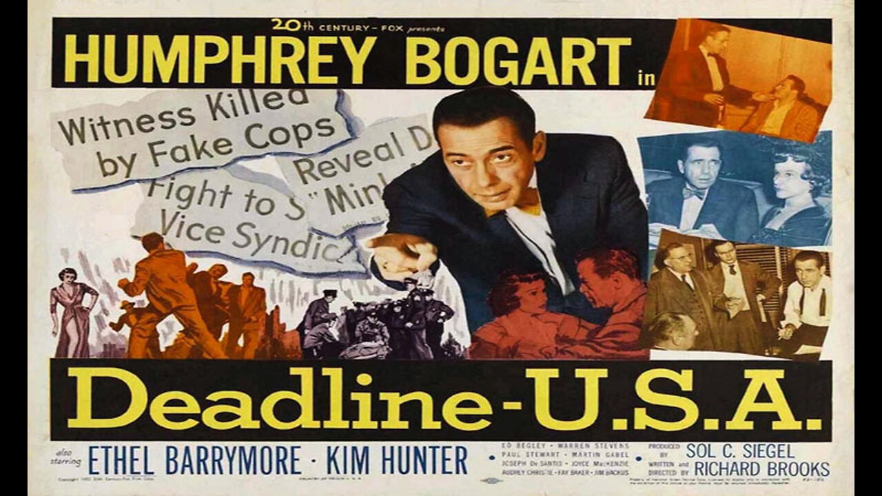 Deadline – U.S.A. (Movie Great Quality) 1952