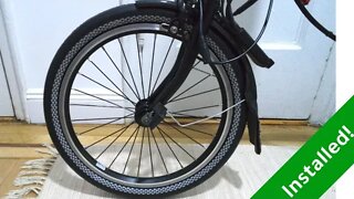 Fat Tires on a Brompton? GreenSpeed Scorcher 40-349 Installed (2021)