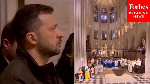 Ukraine’s President Zelenskyy Attends The Reopening Ceremony Of Paris’s Notre Dame Cathedral