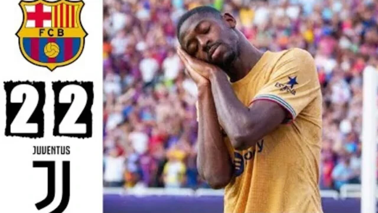 Barcelona FC 2:2 Juventus FC Pre-season Highlights.