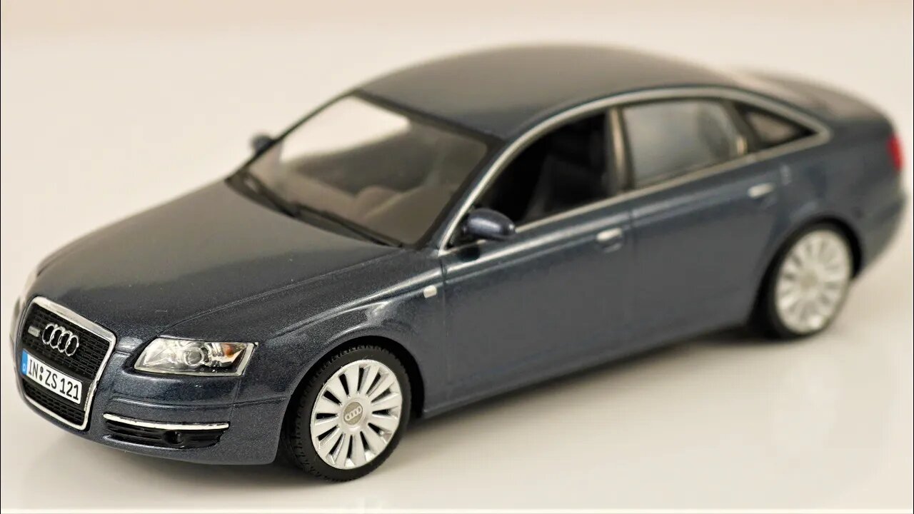 Audi A6 C6 - Minichamps 1/43 - 30 SECONDS REVIEW