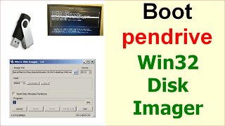 Como criar pendrive de boot no Windows com Win32 Disk Imager
