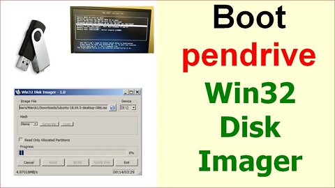 Como criar pendrive de boot no Windows com Win32 Disk Imager