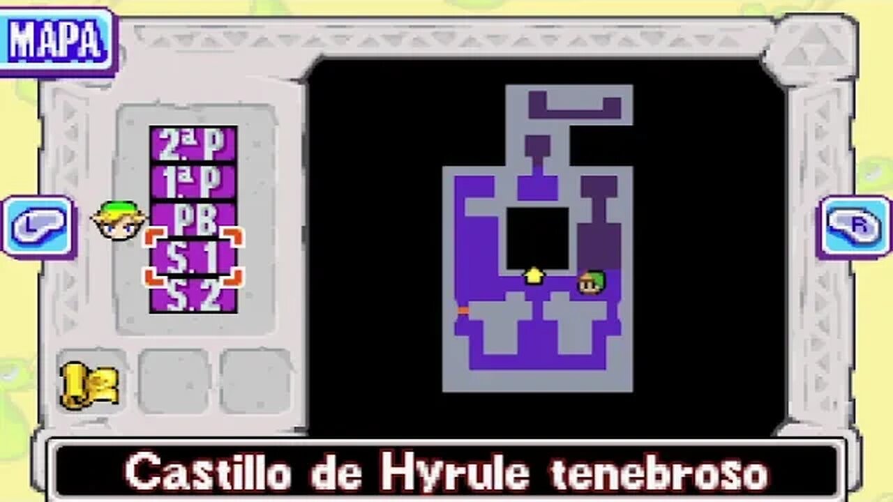 The Legend of Zelda: The Minish Cap - GBA #32 Castillo de Hyrule tenebroso