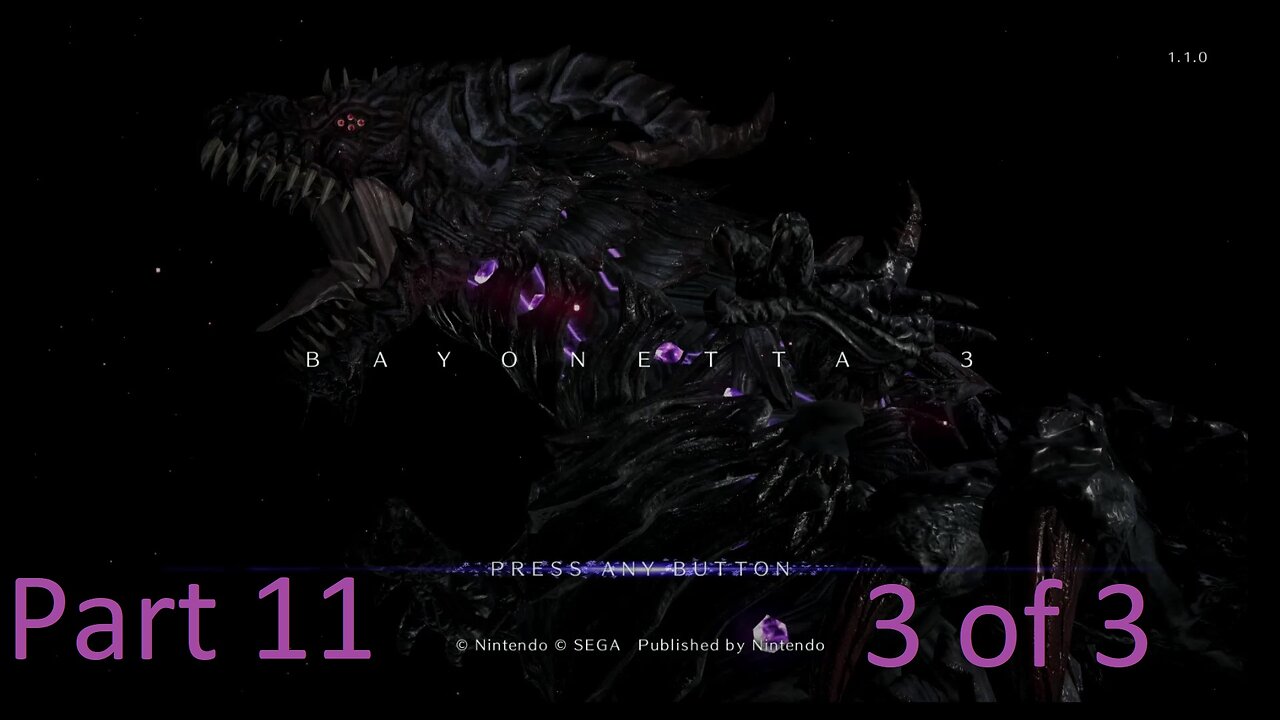 Bayonetta 3 part 11 (3 of 3) WARNING NAIVE ANGEL MODE OFF!!