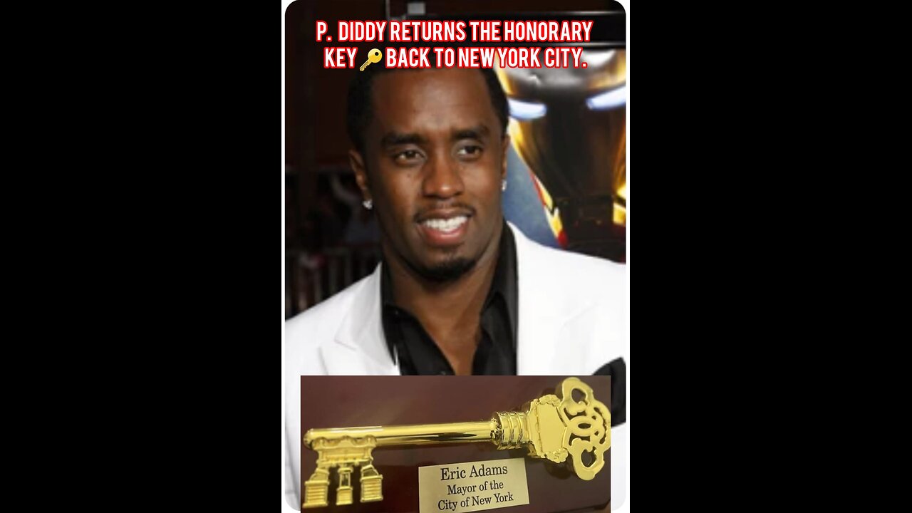 P. Diddy Returns The Honorary Key 🔑 Back To New York City. #Diddy