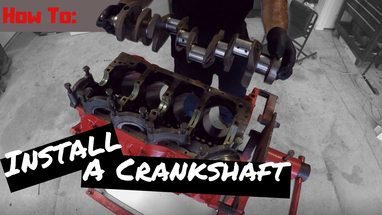 How To: Install A 302 Crankshaft