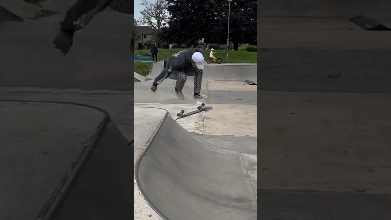 Homie Really Switched Up on Site #skateboarding