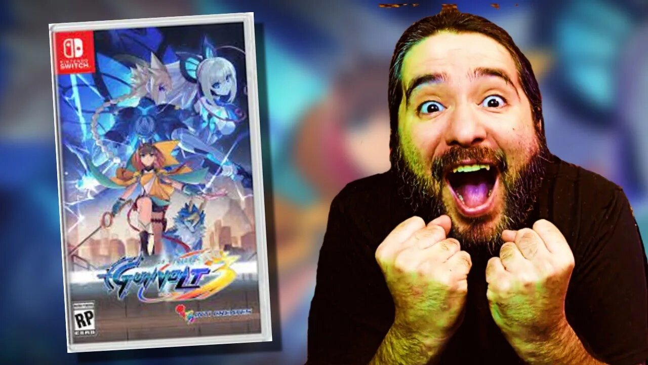 Azure Striker Gunvolt 3 on Switch HYPE! Third TIMES THE CHARM?!