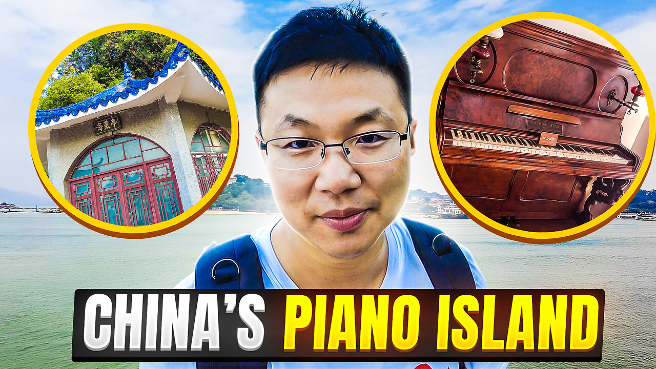 Charming Piano Island in Xiamen China