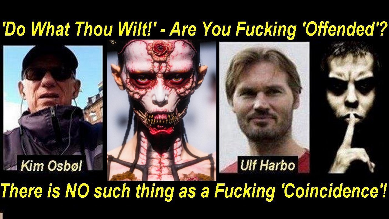 Kim Osbøl's Worldwide Satanic LGBTQIA+ Pedophile Agenda 2030 'Situation' Update! [23.07.2024]