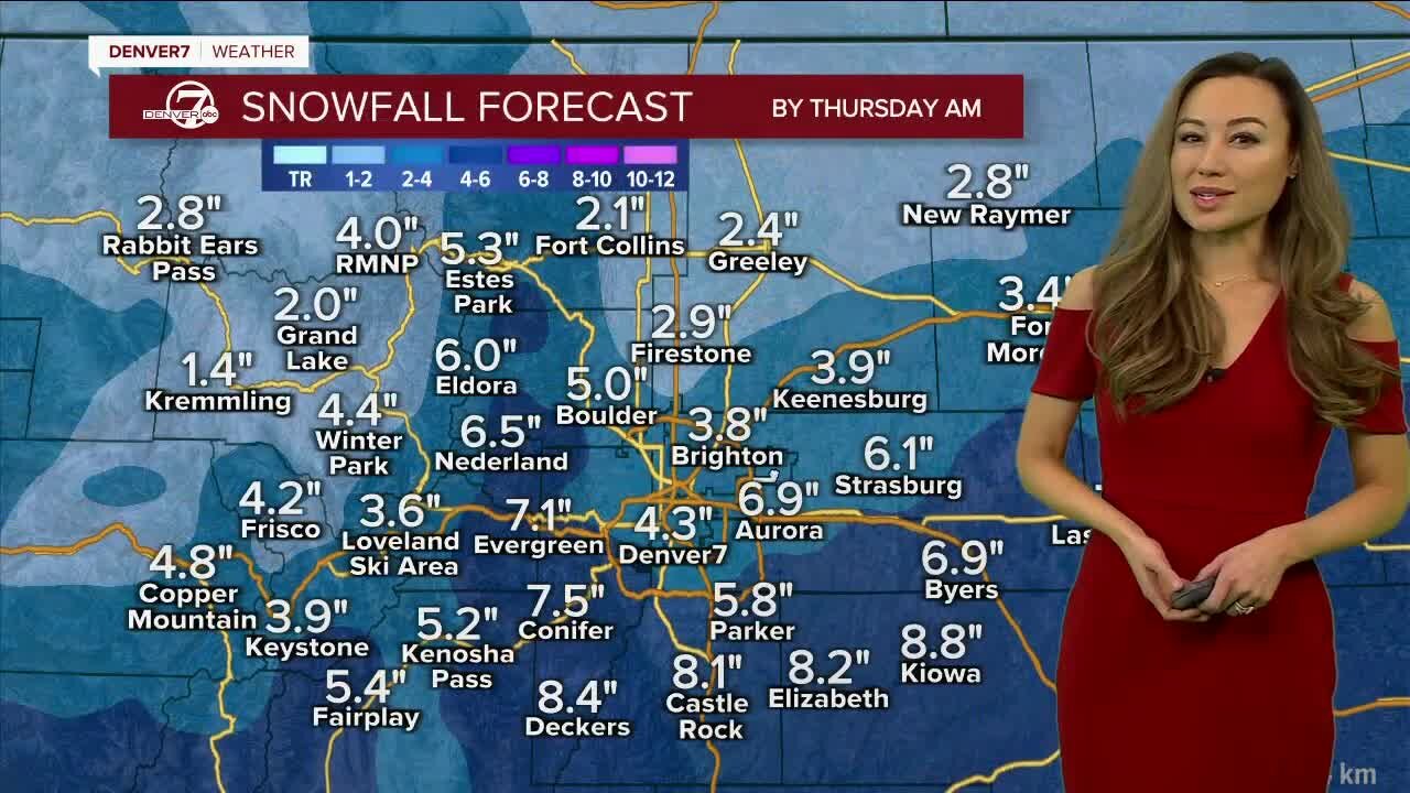 1 to 2 feet of snow: Colorado weather forecast for next 36 hours