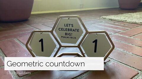 Mary and Martha: Upgraded geometric countdown